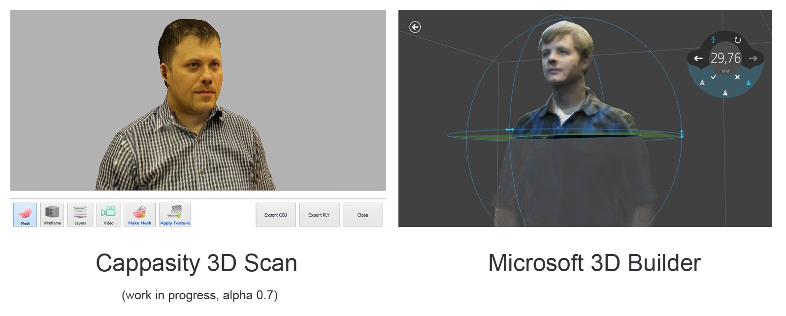 Сappasity 3D Scan – 3D сканирование с использованием Intel RealSense. Опыт разработки - 4