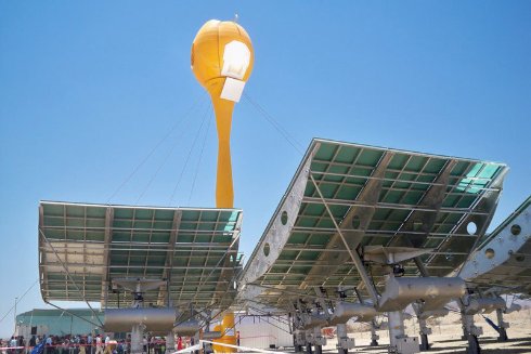 Создана электростанция, работающая на энергии солнца