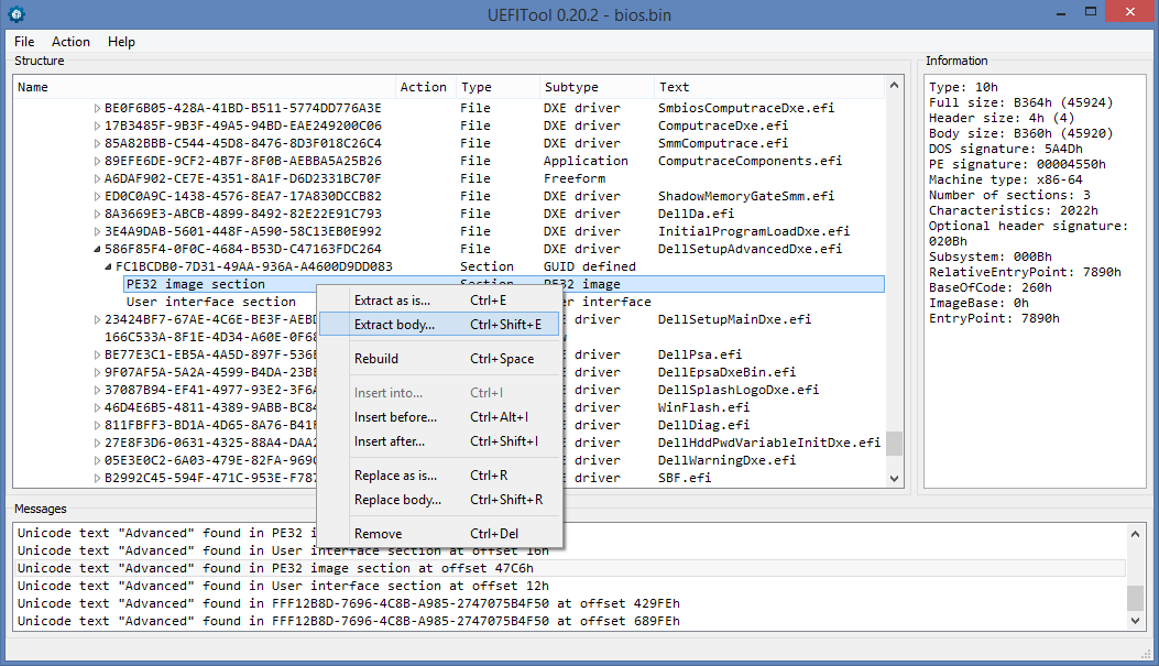 Возвращаем оригинальные страницы меню в Phoenix SCT UEFI - 3 Возвращаем оригинальные страницы меню в Phoenix SCT UEFI - 3