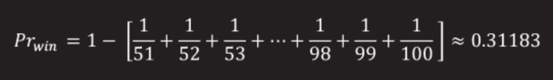 Математическая задача о 100 коробках и спасении заключенных - 16 Математическая задача о 100 коробках и спасении заключенных - 16