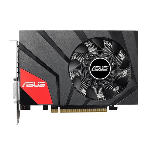 Длина 3D-карты Asus GTX960-MOC-2GD5 — 17 см