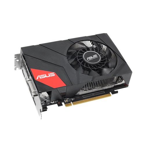 Длина 3D-карты Asus GTX960-MOC-2GD5 — 17 см