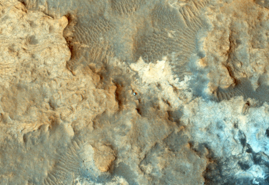 Curiosity у подножия горы Шарпа - 2