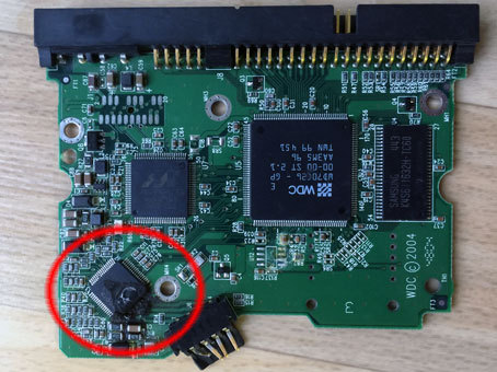 О некоторых аспектах ремонта платы электроники жесткого диска - 10 О некоторых аспектах ремонта платы электроники жесткого диска - 10