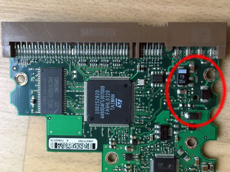 О некоторых аспектах ремонта платы электроники жесткого диска - 3 О некоторых аспектах ремонта платы электроники жесткого диска - 3