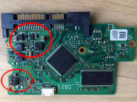 О некоторых аспектах ремонта платы электроники жесткого диска - 6 О некоторых аспектах ремонта платы электроники жесткого диска - 6