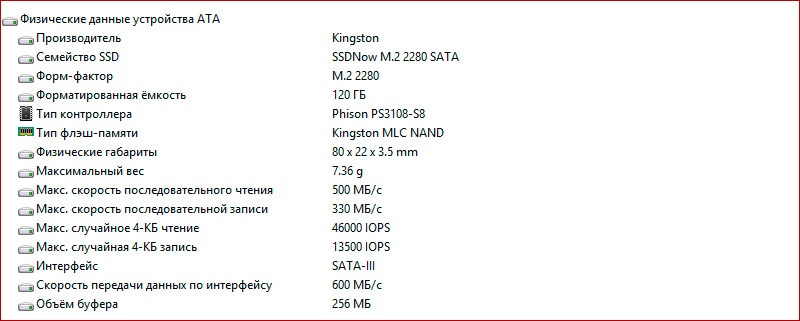 Обзор SSD-диска Kingston SM2280S3-120G - 6