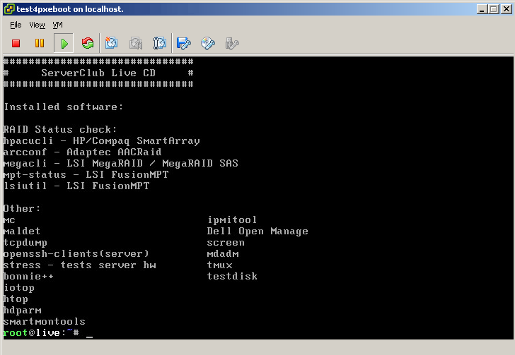 Загрузочный сервер — как загрузочная флешка, только сервер и по сети - 4 Загрузочный сервер — как загрузочная флешка, только сервер и по сети - 4