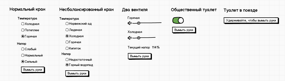 Интерфейсы в реальном мире (ещё примеры) - 1