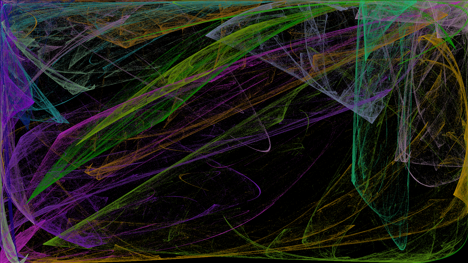 Фрактальное пламя — алгоритм построения - 28 Фрактальное пламя — алгоритм построения - 28