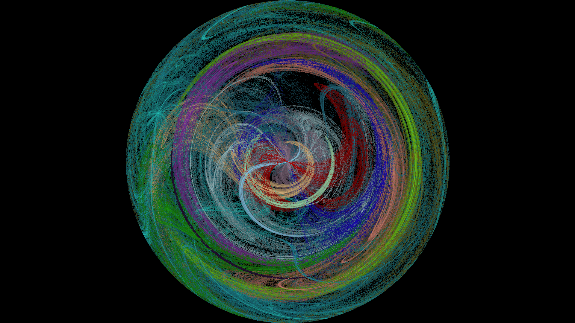 Фрактальное пламя — алгоритм построения - 32 Фрактальное пламя — алгоритм построения - 32