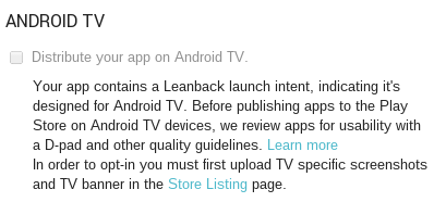 Портирование Android-приложения под Android TV и Nexus Player - 4 Портирование Android-приложения под Android TV и Nexus Player - 4