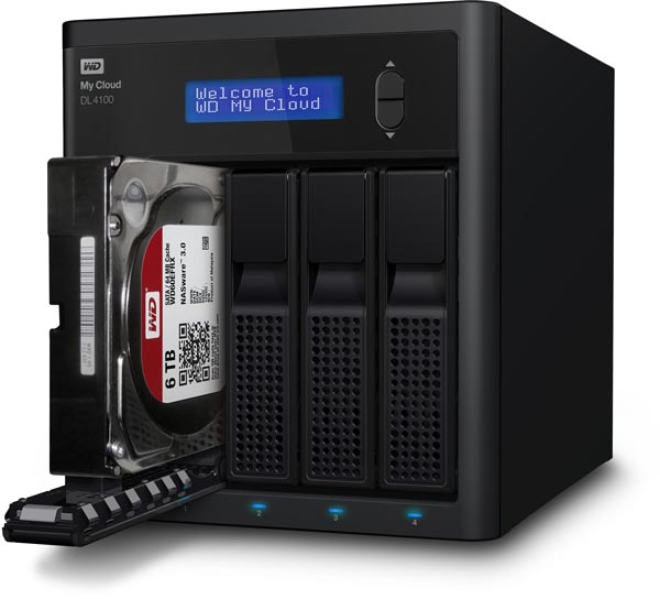 В сетевых хранилищах WD My Cloud EX2100, EX4100, DL2100 и DL4100 используются жесткие диски WD Red