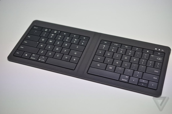Microsoft представила складную Bluetooth-клавиатуру - 2