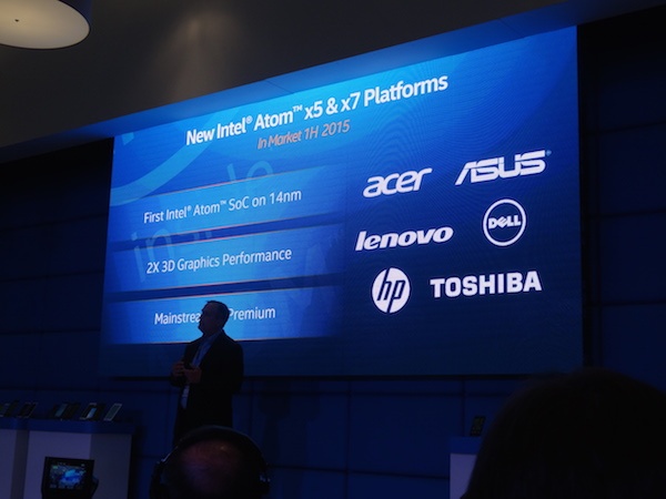 На WDC 2015 Intel представила новые линейки однокристальных систем Atom - 1