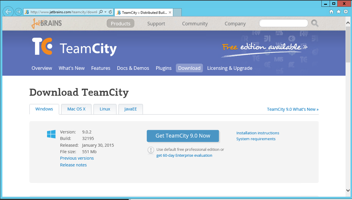 Настройка TeamCity в Azure — постоянно-доступная система для командной работы в облаке - 5