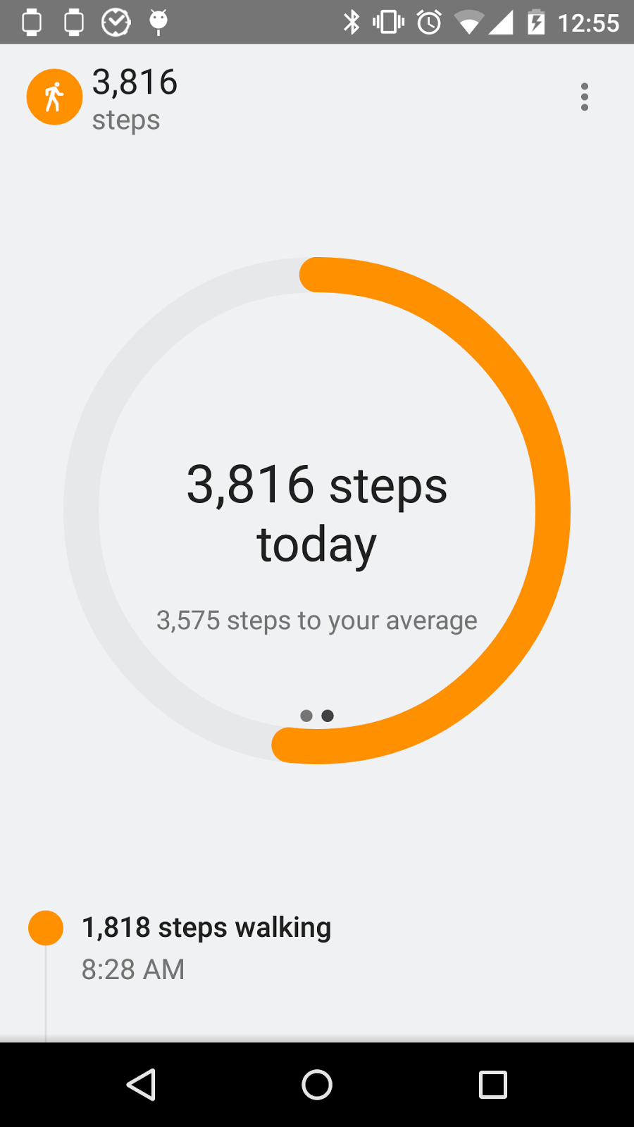 GoogleFit API — стартуем и видим результат - 14