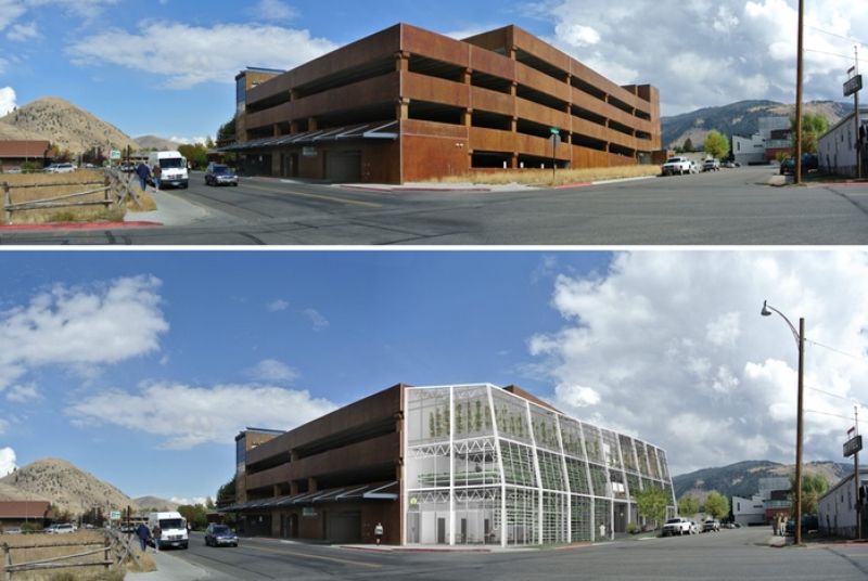 Вертикальная ферма Vertical Harvest размером 9*45м позволит выращивать тонны овощей - 1 Вертикальная ферма Vertical Harvest размером 9*45м позволит выращивать тонны овощей - 1