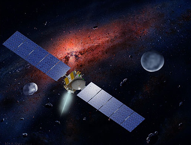 Зонд Dawn передал последние перед сближением с Церерой снимки планетоида - 1