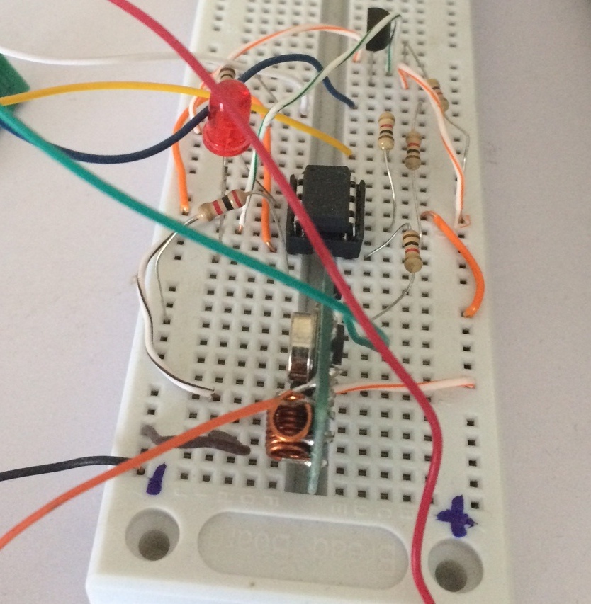 Термометр на Raspberry pi с беспроводным датчиком на rf 433 и МК attiny85 - 3