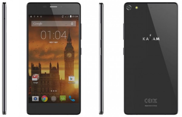 Смартфон Kazam Tornado 552L толщиной 5,5 мм оснащен дисплеем AMOLED размером 5,2 дюйма по диагонали