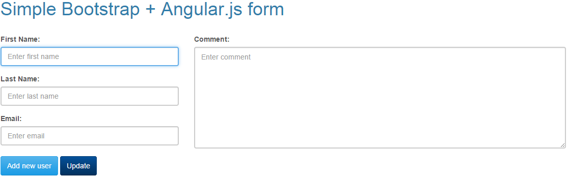 OData + Angular.js + Bootstrap + JavaScript Grid=приложение за 5 минут - 1 image