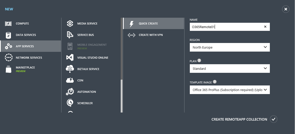 VDI без хлопот на основе Microsoft Azure RemoteApp - 4