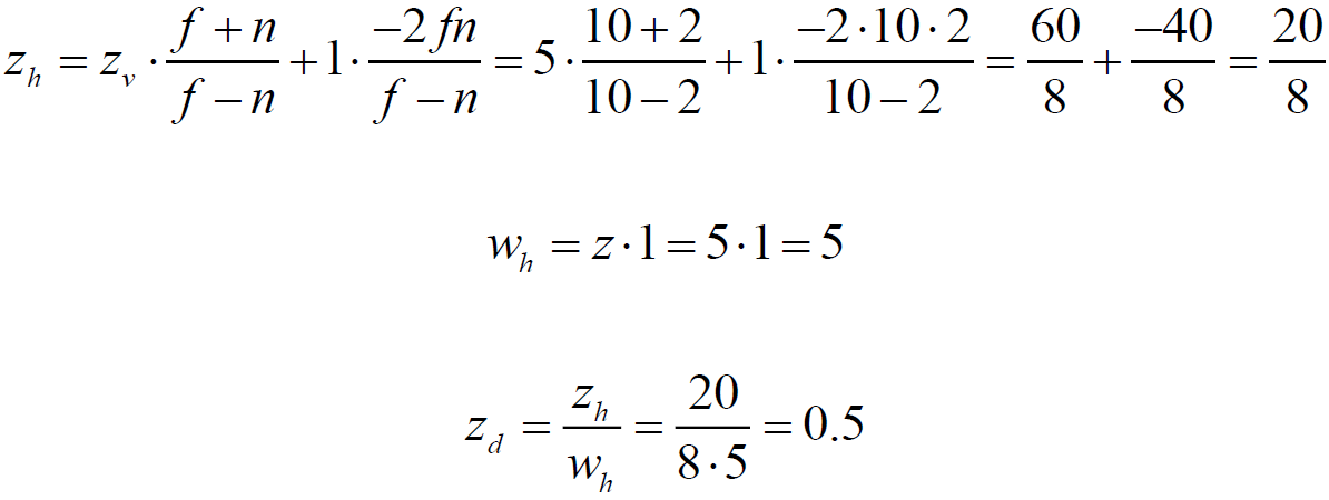 Перспективные матрицы в графическом API или дьявол прячется в деталях - 33 Перспективные матрицы в графическом API или дьявол прячется в деталях - 33