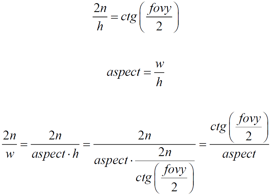 Перспективные матрицы в графическом API или дьявол прячется в деталях - 39 Перспективные матрицы в графическом API или дьявол прячется в деталях - 39