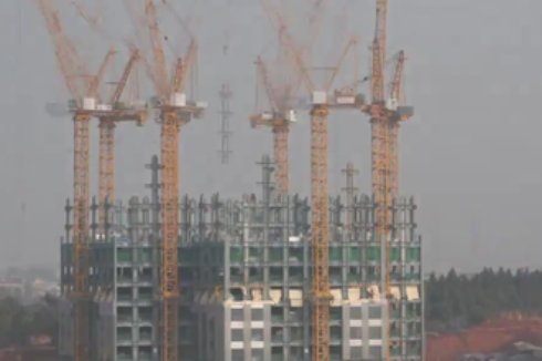 В Китае построили небоскреб за 19 дней (Видео)