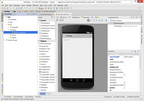 Подключаемся к Intel Edison через Android с Bluetooth LE (BLE) - 6 Подключаемся к Intel Edison через Android с Bluetooth LE (BLE) - 6