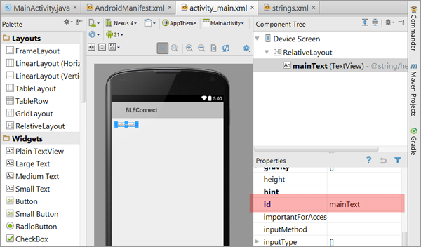 Подключаемся к Intel Edison через Android с Bluetooth LE (BLE) - 8 Подключаемся к Intel Edison через Android с Bluetooth LE (BLE) - 8