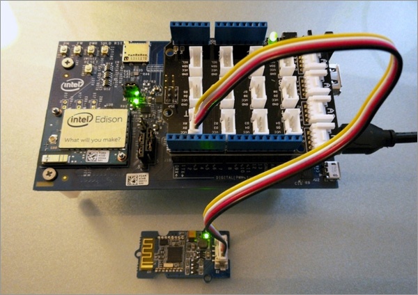 Подключаемся к Intel Edison через Android с Bluetooth LE (BLE) - 9 Подключаемся к Intel Edison через Android с Bluetooth LE (BLE) - 9