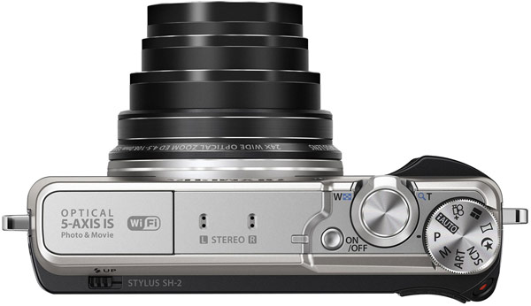 Компактная камера Olympus Stylus SH-2 стоит $400