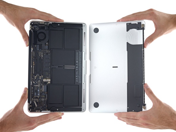Обновлённые ультрабуки Apple MacBook Air легко разбираются, но заработали у iFixit всего по 4 балла - 1 Apple MacBook Air iFixit