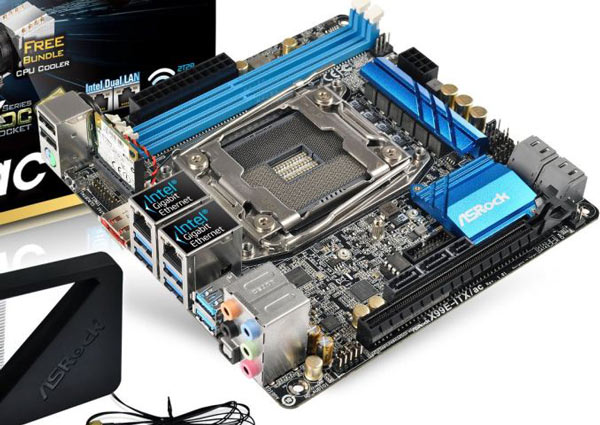 ASRock привезет на CeBIT 2015 первую плату типоразмера mini-ITX на чипсете Intel X99 Express