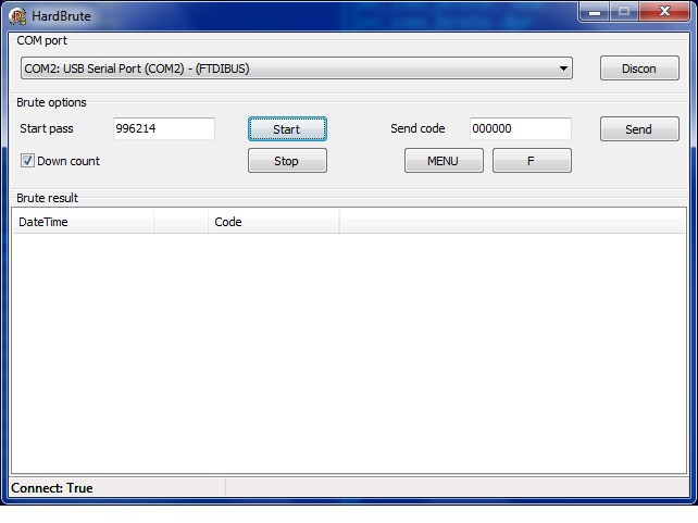 Брутфорс паролей инженерного меню радиостанции - 6 image