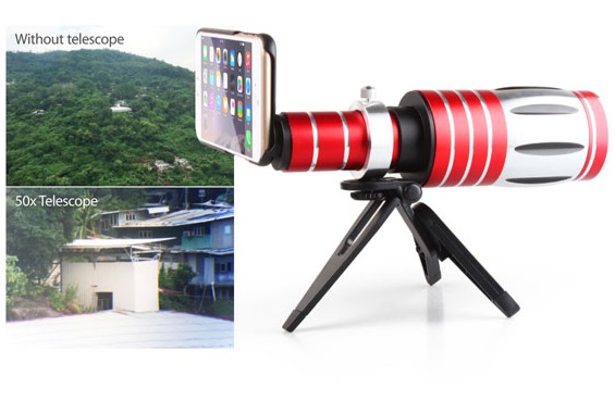 Представлен телескоп с 50-кратным увеличением для смартфона iPhone 6 Plus - 2