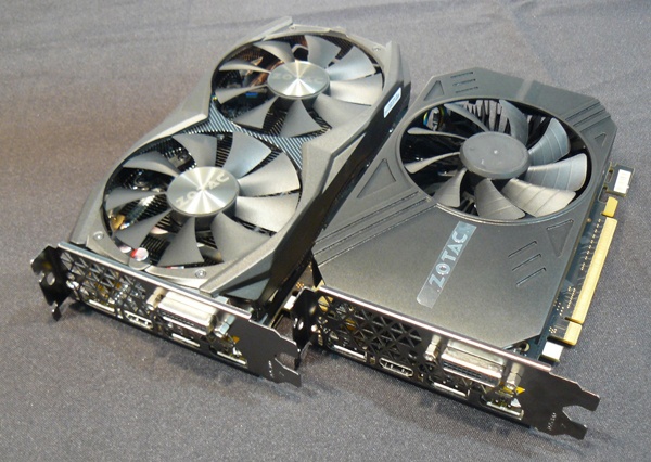 Видеокарта Zotac GeForce GTX 960 Mini-ITX предназначена для использования в компактных ПК - 1 GeForce GTX 960 Mini-ITX в сравнении со старшим братом