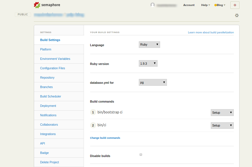 Semaphore App. Ruby on Rails. Continuous Integration-Delivery - 10