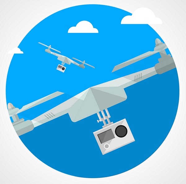 Дрон + очки виртуальной реальности - 1 Дрон + очки виртуальной реальности - 1