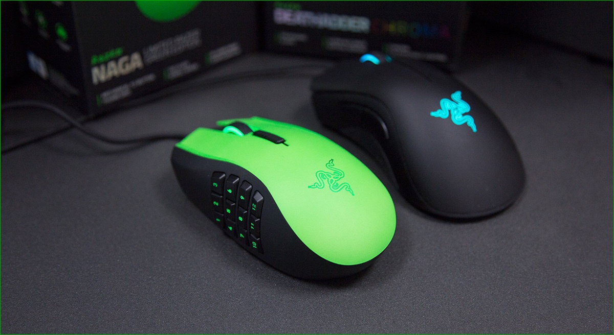 Эволюция мышей Razer на примере DeathAdder и Naga - 1