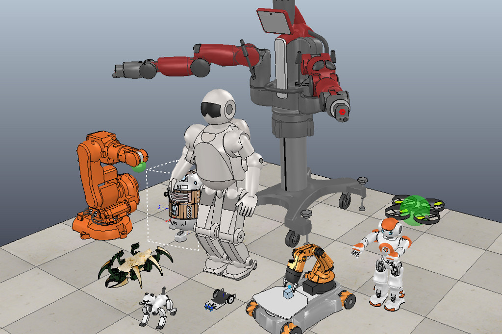 Программируем роботов — бесплатный робосимулятор V-REP. Первые шаги - 1