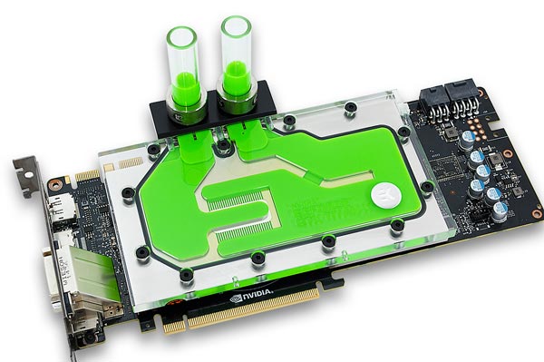 Водоблок EK-FC Titan X предназначен для 3D-карты Nvidia GeForce GTX Titan X