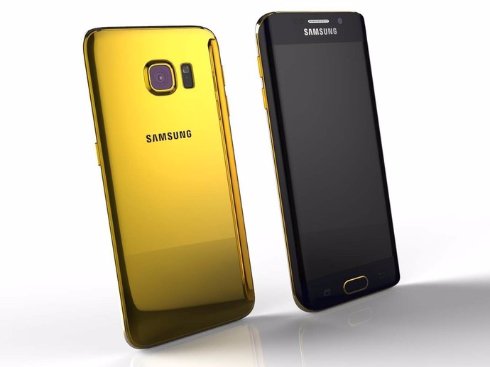Золотой Galaxy S6 edge оценили в $2500