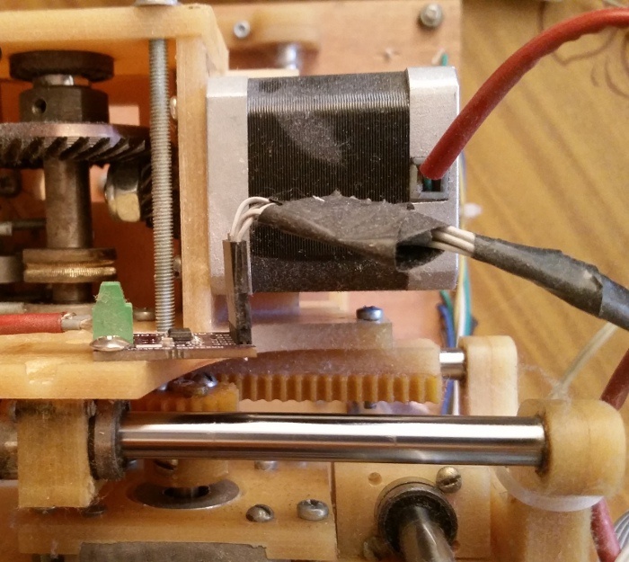 3D принтер с использованием привода «рейка шестерня» - 6
