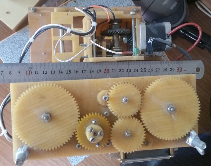3D принтер с использованием привода «рейка шестерня» - 7