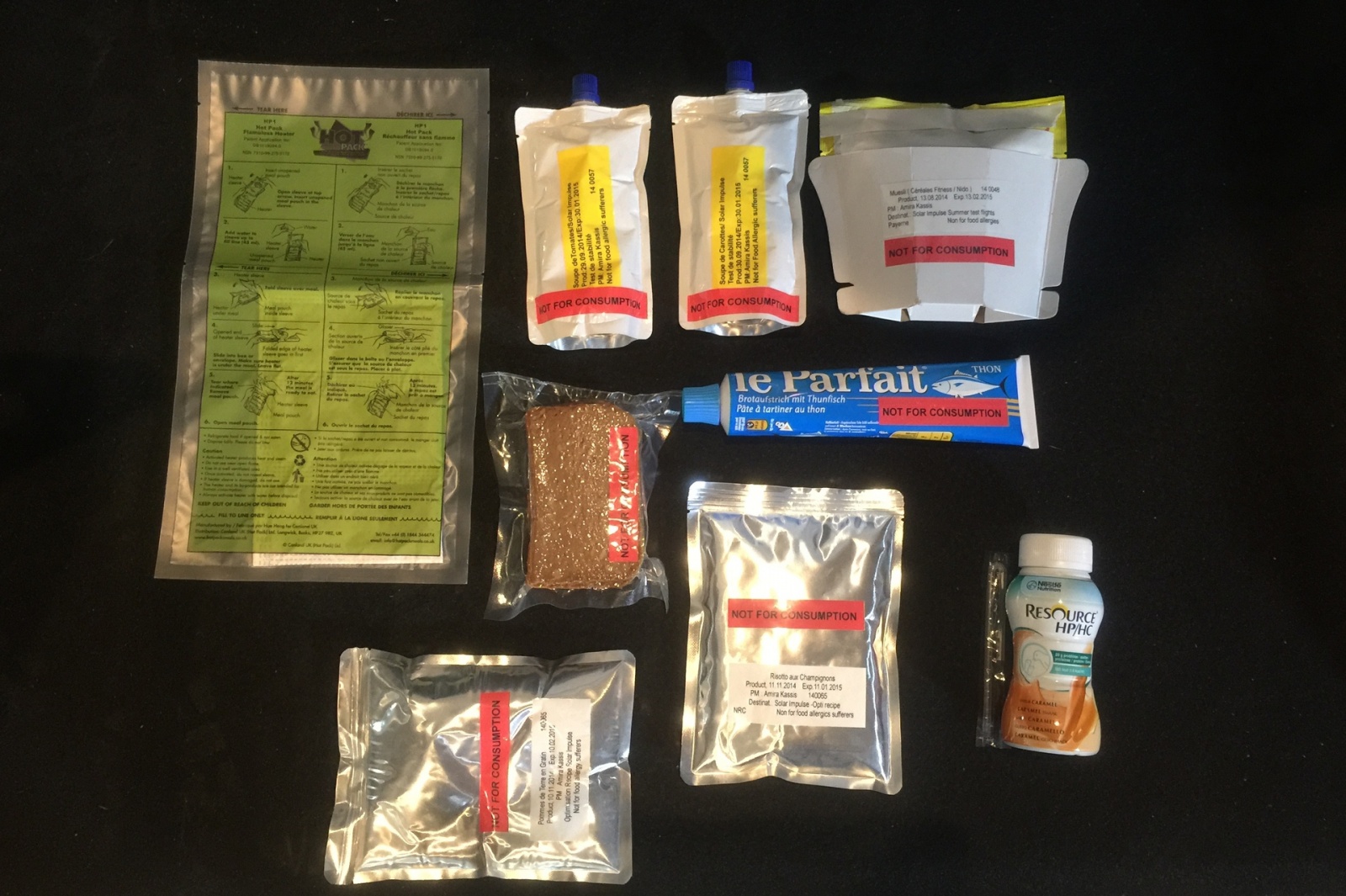 Что едят пилоты Solar Impulse 2? - 3 Что едят пилоты Solar Impulse 2? - 3