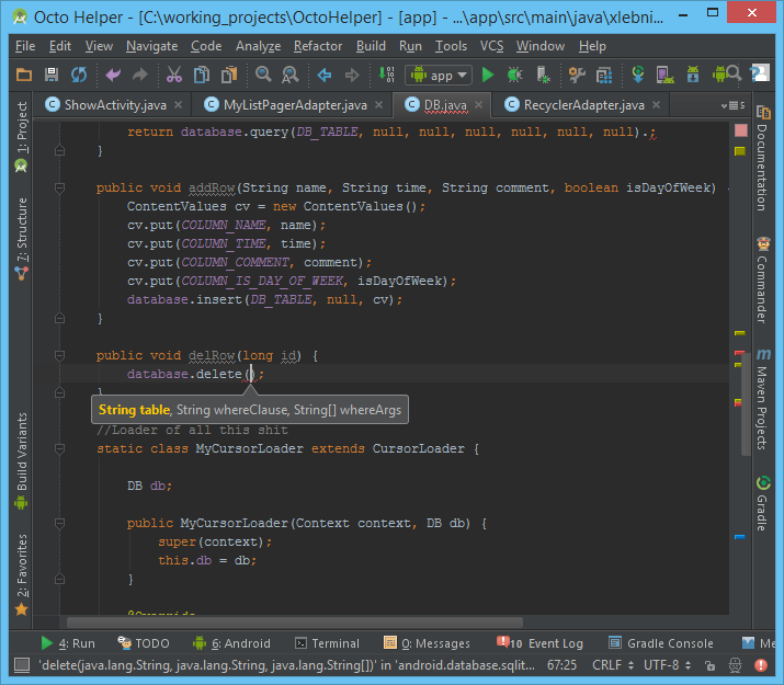 Хоткеи Android Studio - 4 Хоткеи Android Studio - 4
