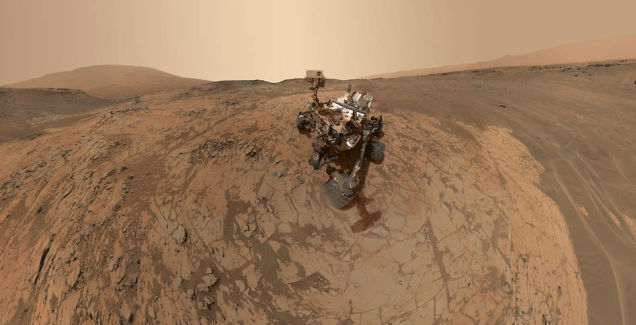 Марсоход Curiosity обнаружил на Марсе следы нитратов - 1